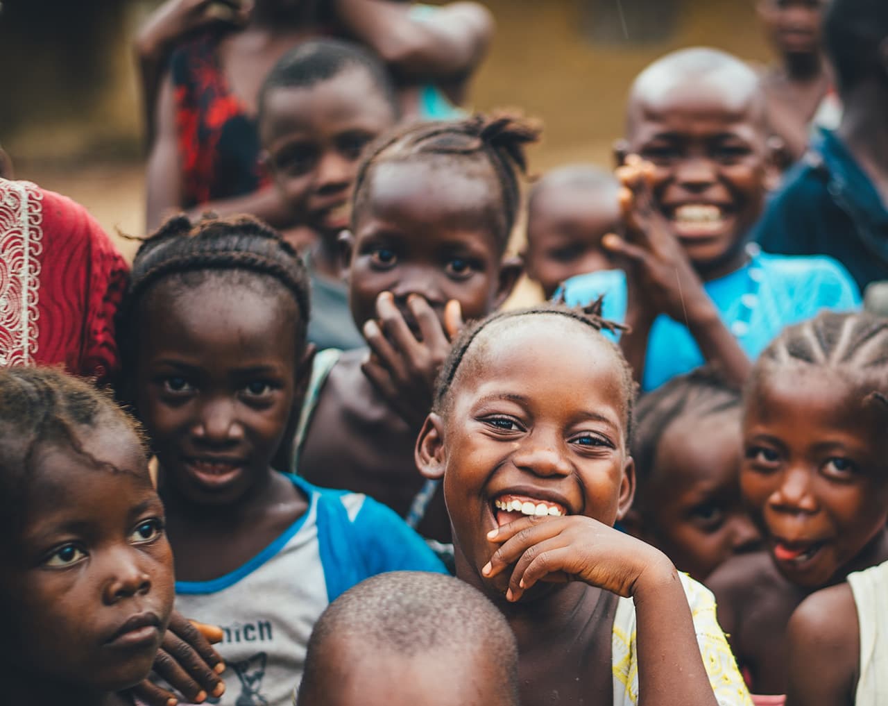 children happy